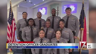 Durham Sheriff’s detention officers graduate, recruiting still open