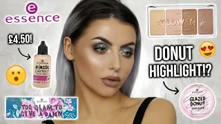 TESTING NEW ESSENCE MAKEUP! FIRST IMPRESSIONS, REVIEW + TUTORIAL!