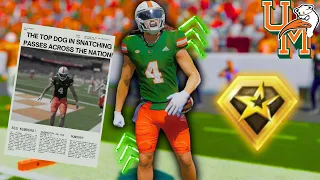 Best Wide Out in the Nation and he plays for the University of Miami I Madden 24 Franchise Mode