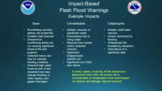 Impact-Based Flash Flood Warnings