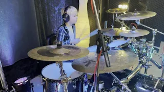 Beggin - Maneskin - Drum Cover . Daniel Gortovlyuk 8,5 year old . Germany Drummer .