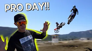 CHASING PROS ON A SUPERMINI!!