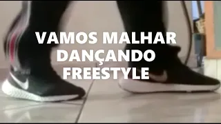 💃17 - VAMOS MALHAR DANÇANDO FREESTYLE MIAMI BASS para iniciantes. It's Automatic.