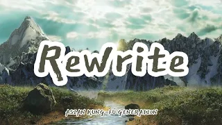 ASIAN KUNG-FU GENERATION - Rewrite (Romaji/English)