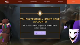Albion Online - How To Link Twitch Account