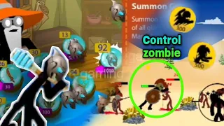 Stick war mod vip Skins Voltiac PC and Android control zombie ✨