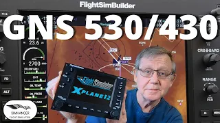 GNS 530/430 | FlightSimBuilder | MSFS & Xplane | No config required - it just works!