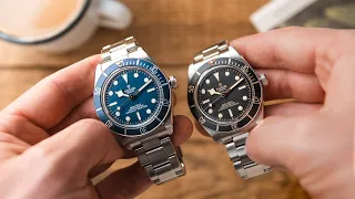 Tudor Black Bay Fifty-Eight Navy Blue Vs Black - BB58