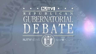 New Jersey Gubernatorial Republican Primary Debate