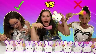 NÃO ESCOLHA O COELHINHO DA PÁSCOA ERRADO!! SLIME CHALLENGE