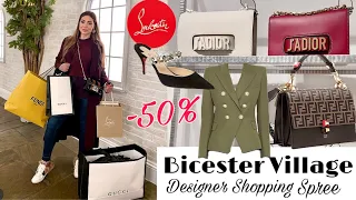 Major Bicester Village Luxury Outlet Shopping | SALE UpTo 70% off Gucci, Dior, Louboutin, Fendi, YSL
