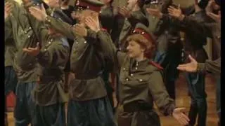Red Army choir in Paris at the Soviet embassy 1958 Dance show
