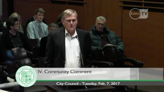 Edina City Council Meeting / Feb. 7, 2017