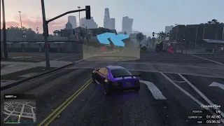 GTA Online - Street Race High Society - Best Shortcuts and Lap Time