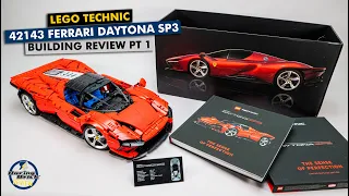 Looks awesome, but inside... LEGO Technic 42143 Ferrari Daytona SP3 detailed building review part 1