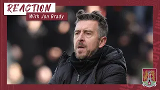 Jon Brady speaks to BBC Radio Northampton after the win over Port Vale