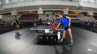 Quadri Aruna & Liam Pitchford's Training | Day 3 #WTTDoha