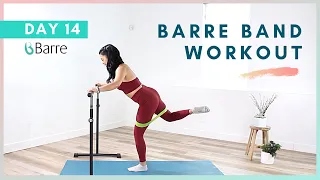 DAY 14 Barre Workout Challenge // Lower Body Mini Band Workout