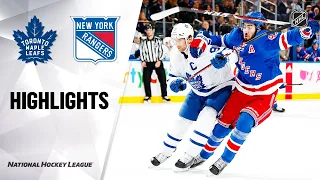 NHL Highlights | Maple Leafs @ Rangers 2/5/20