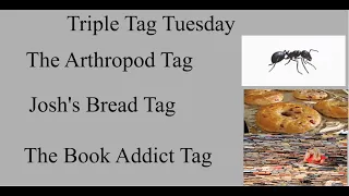 Triple Tag Tuesday: The Arthropod Tag, Josh's Bread Tag, The Book Addict Tag