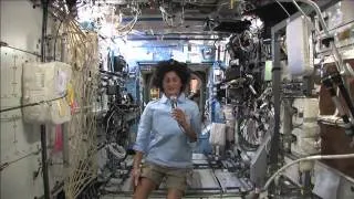 Station Crew Member Suni Williams Discusses Life in Space with Media Representatives
