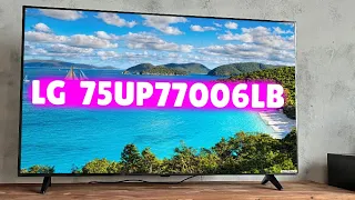 Телевизор LG 75UP77006LB