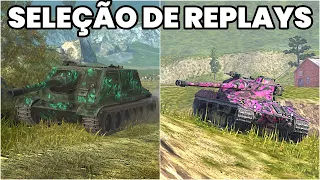 SELEÇÃO DE REPLAYS #6 | WZ-113G FT e Batchat 25t |  WoT Blitz