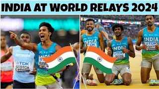 Team India for 2024 World Relays