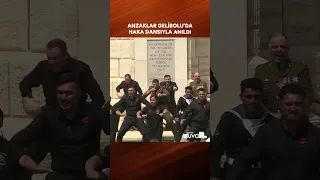 Anzaklar Gelibolu'da Haka dansıyla anıldı #shorts