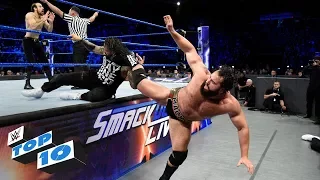 Top 10 SmackDown LIVE moments: WWE Top 10, December 12, 2017