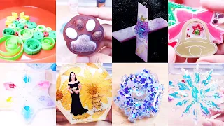 Year-end resin compilations • resin crafts • resin diy • resin art • happy arts • projects to try