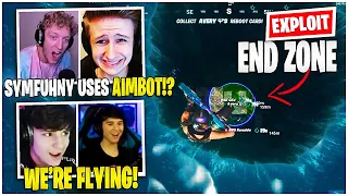 Streamers React To *NEW* FLYING EXPLOIT | Tfue DEFENDS Symfuhny After Accused of AIMBOT In COD