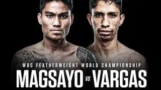 Mark Magsayo Vs Rey Vargas Offical Fight Prediction