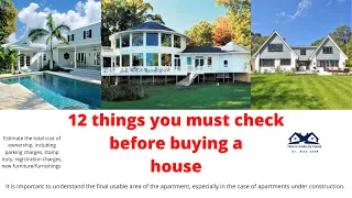 12 things you must check before buying a house | Property Documents to Check Before Buying Property