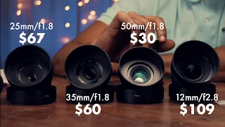 Cheapest MFT Video Lens Set that you all had been ignoring