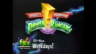 1993-09 | Fox Kids | Mighty Morphin | "Dinozords" promo