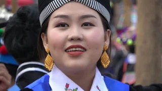 hmong lao new year Ntsiab 30 nyob xeev luangprabang hnub tim 12-13 DEC 2018-2019
