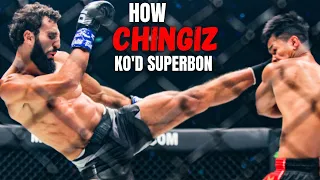 HOW CHINGIZ ALLAZOV KO'D SUPERBON TO BECOME FEATHERWEIGHT CHAMPION