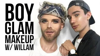 BOY GLAM MAKEUP TUTORIAL W/ WILLAM