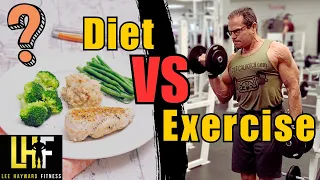 Why Exercise is MORE Important Than Diet For A Body Re-Composition 💪