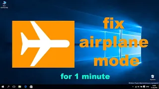 Выключение режима "В самальоте" Windows 10 отключение fix airplane mode