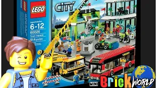 LEGO 🌎 City Town Square 60026 ! Great for city or beach ! Review + 360 view 😉