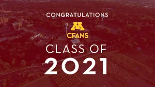 Congratulations CFANS Class of 2021