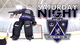 Saturday Night Sub'n - Vintage LA Kings style! - GoPro Cooper Beer League Goalie