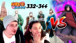 EPICO!!! Madara vs Kages Reacción Naruto Shippuden #332-344