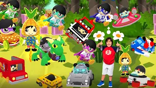 Tag with Ryan 2021 Mexico Ryan with Cheeseburger Car VS Combo Panda tagged  2 New Characters