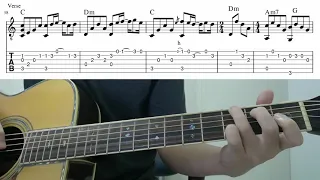 Wind Of Change (Scorpions) - Easy Fingerstyle Guitar Playthrough Tutorial Lesson With Tabs