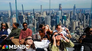 'Strange cosmic coincidence': Solar eclipse passes across North America