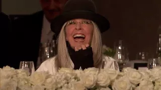 Woody Allen em homenagem a Diane Keaton