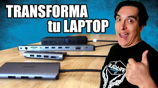 TRANSFORMA tu SETUP portátil con estos Docks USB C, LA MEJOR opcion CALIDAD PRECIO - Droga Digital